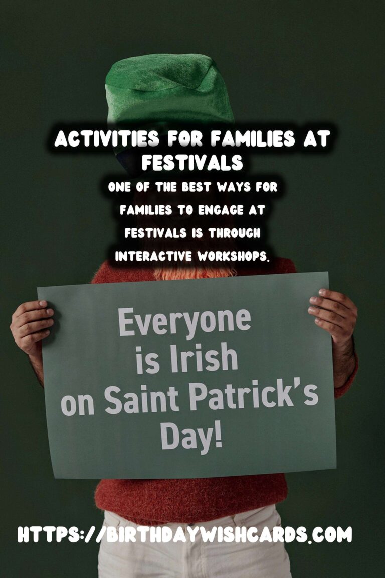 Unforgettable Festival Activities for Families That Shine