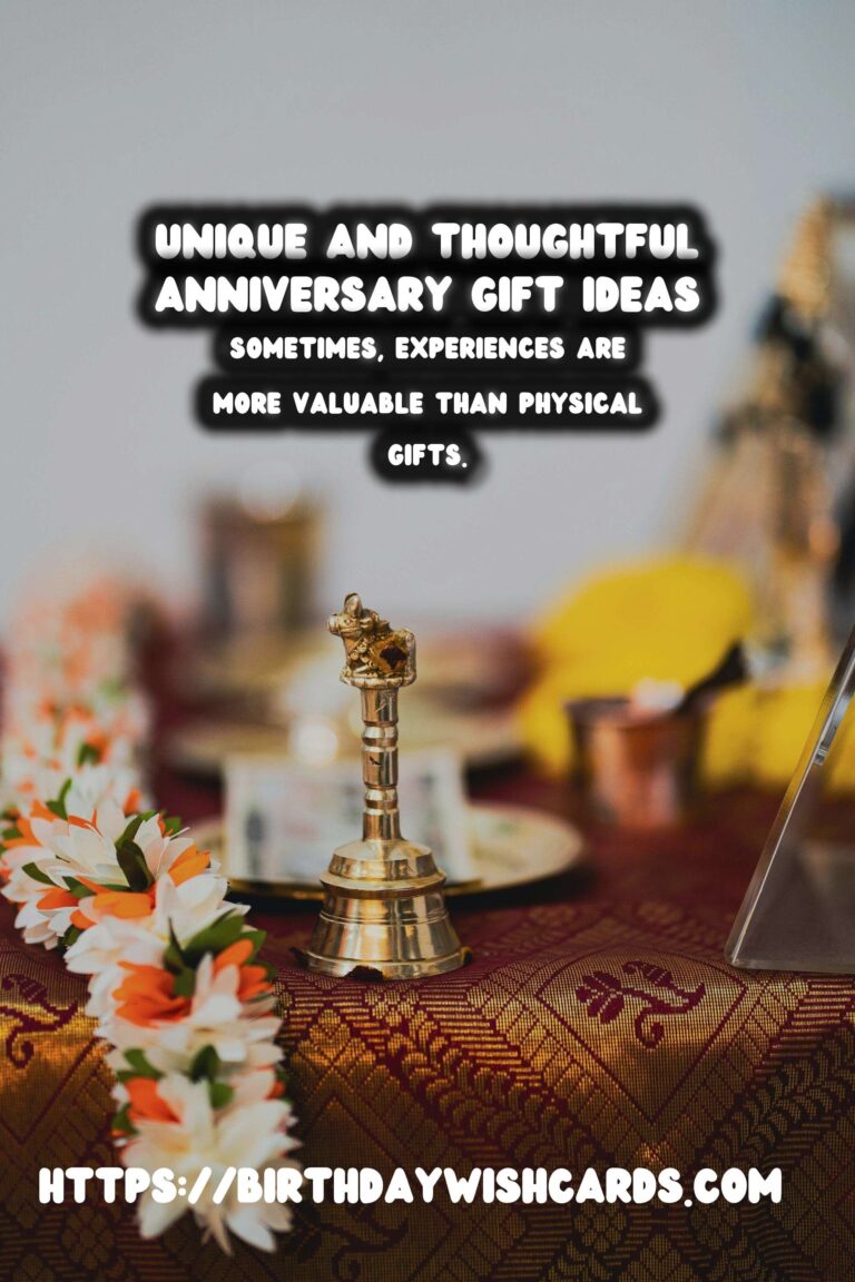 Unique Anniversary Gift Ideas You’ll Love