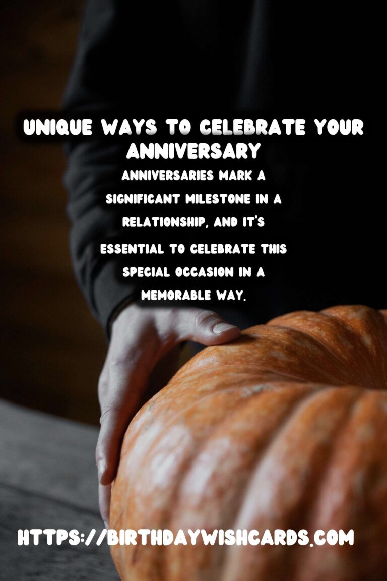 Unique Anniversary Planning Tips to Make Your Day Special