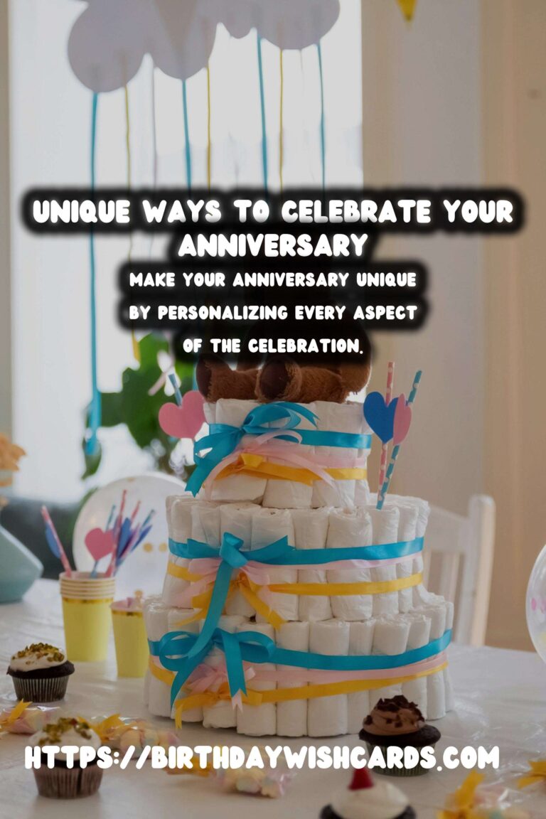 Unique Anniversary Planning Tips to Make Your Day Special