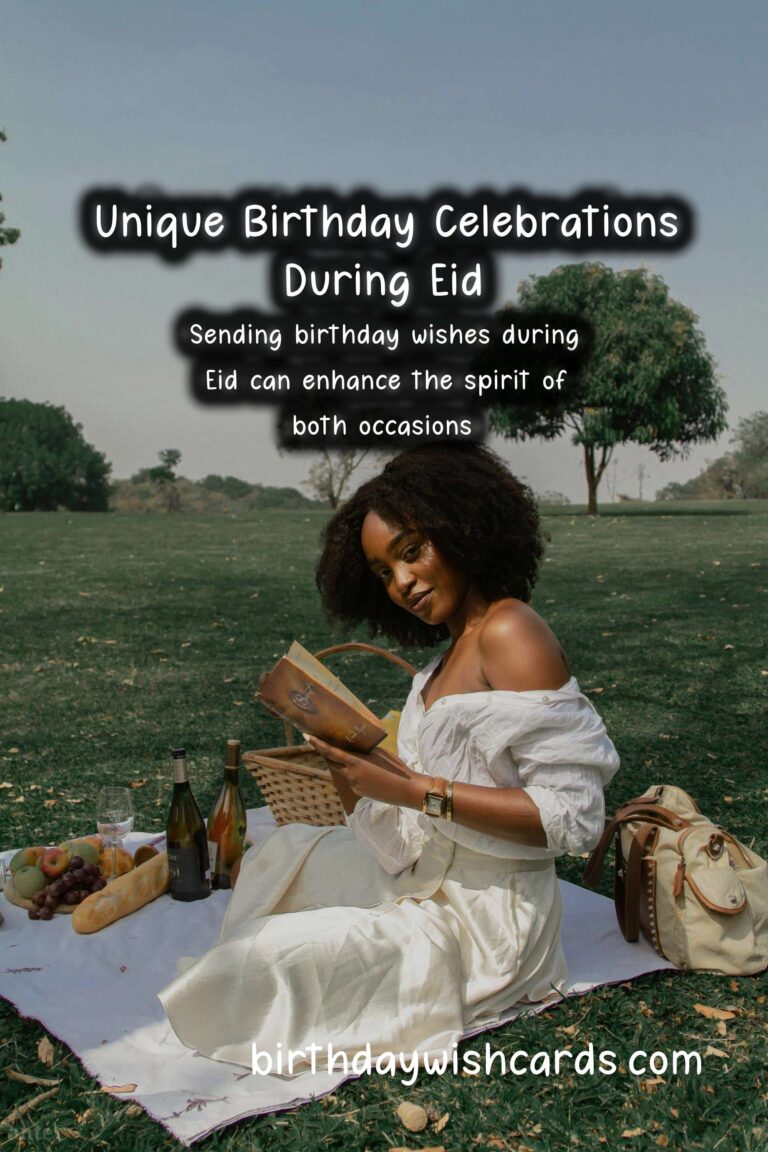 Unique Birthday Messages for Eid: Celebrate in Style