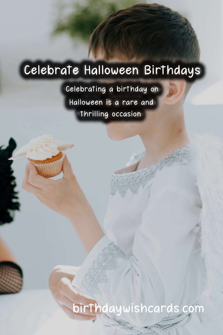 Unique Birthday Messages for Halloween