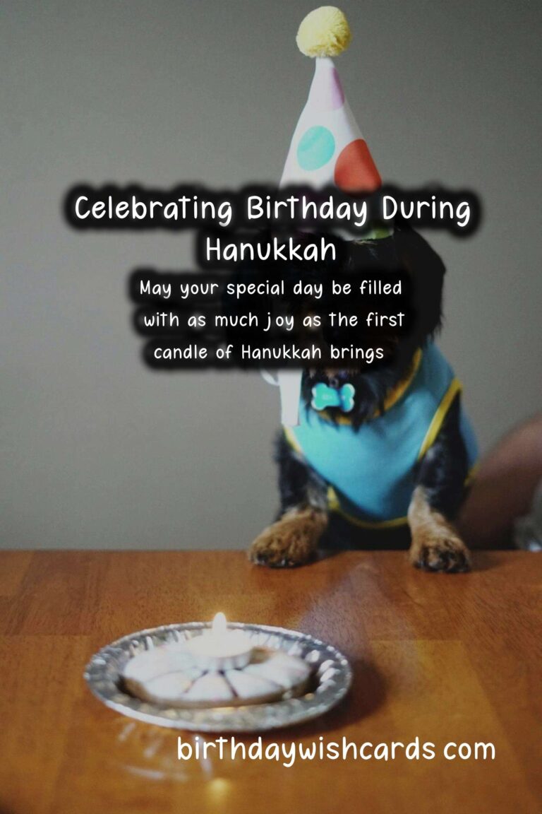 Unique Birthday Messages for Hanukkah: Celebrate with Heart