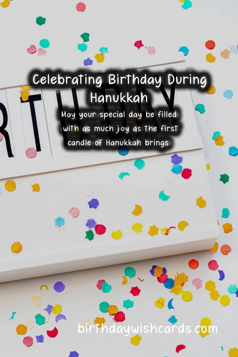Unique Birthday Messages for Hanukkah: Celebrate with Heart