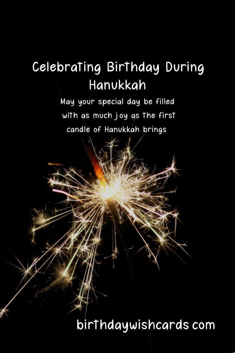 Unique Birthday Messages for Hanukkah: Celebrate with Heart