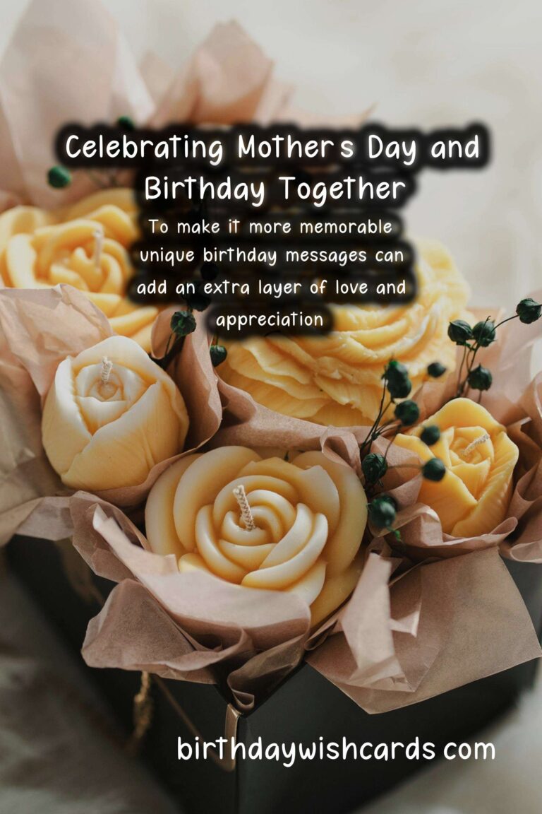 Unique Birthday Messages for Mother's Day
