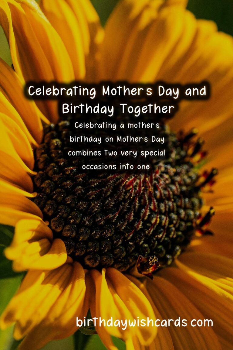 Unique Birthday Messages for Mother's Day
