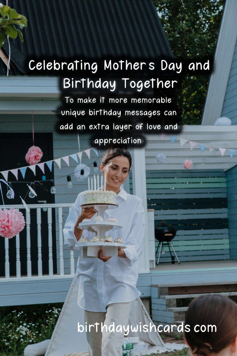 Unique Birthday Messages for Mother's Day