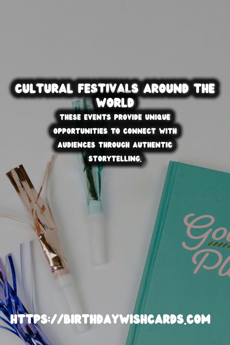 Unique Cultural Festival Inspiration For Social Media