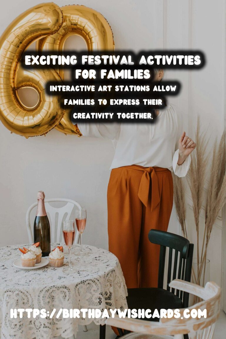 Unique Festival Activities for Families That Everyone Will Love