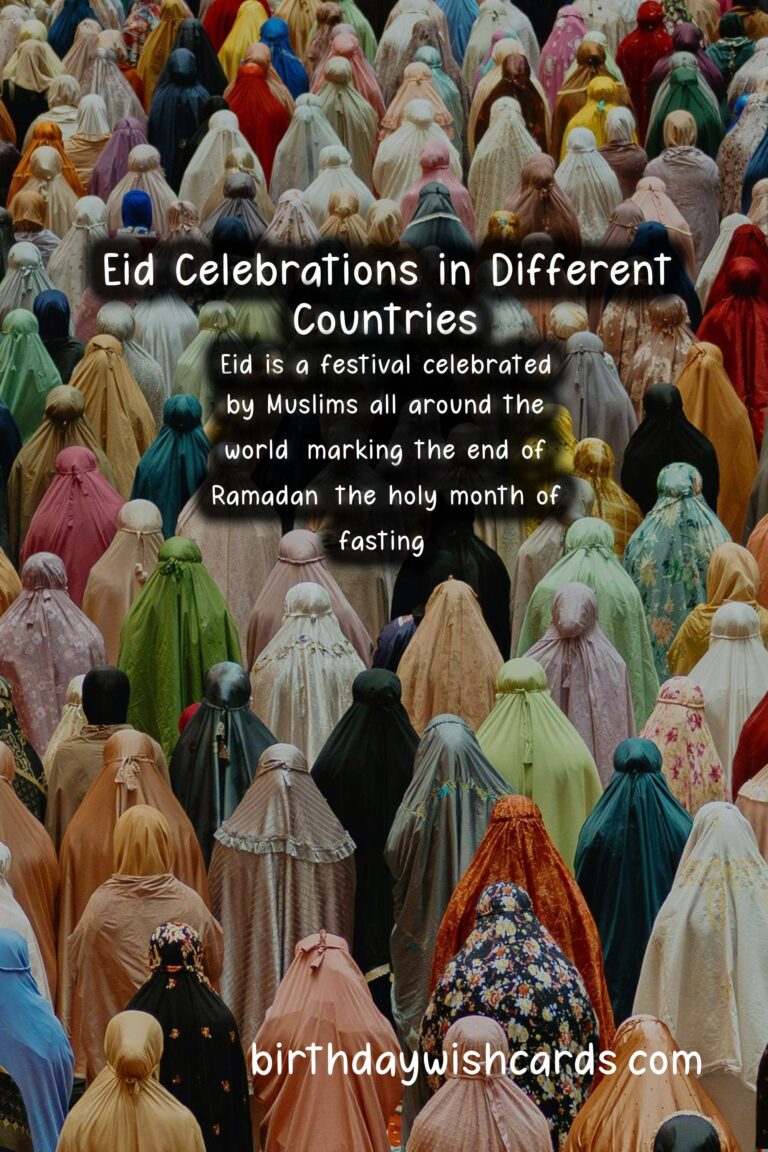 Unique Traditions of Eid in Different Countries