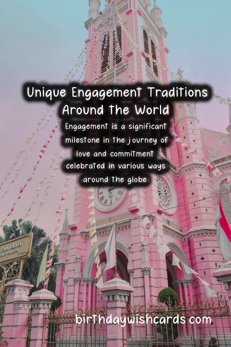 Unique Traditions of Engagement in Different Countries