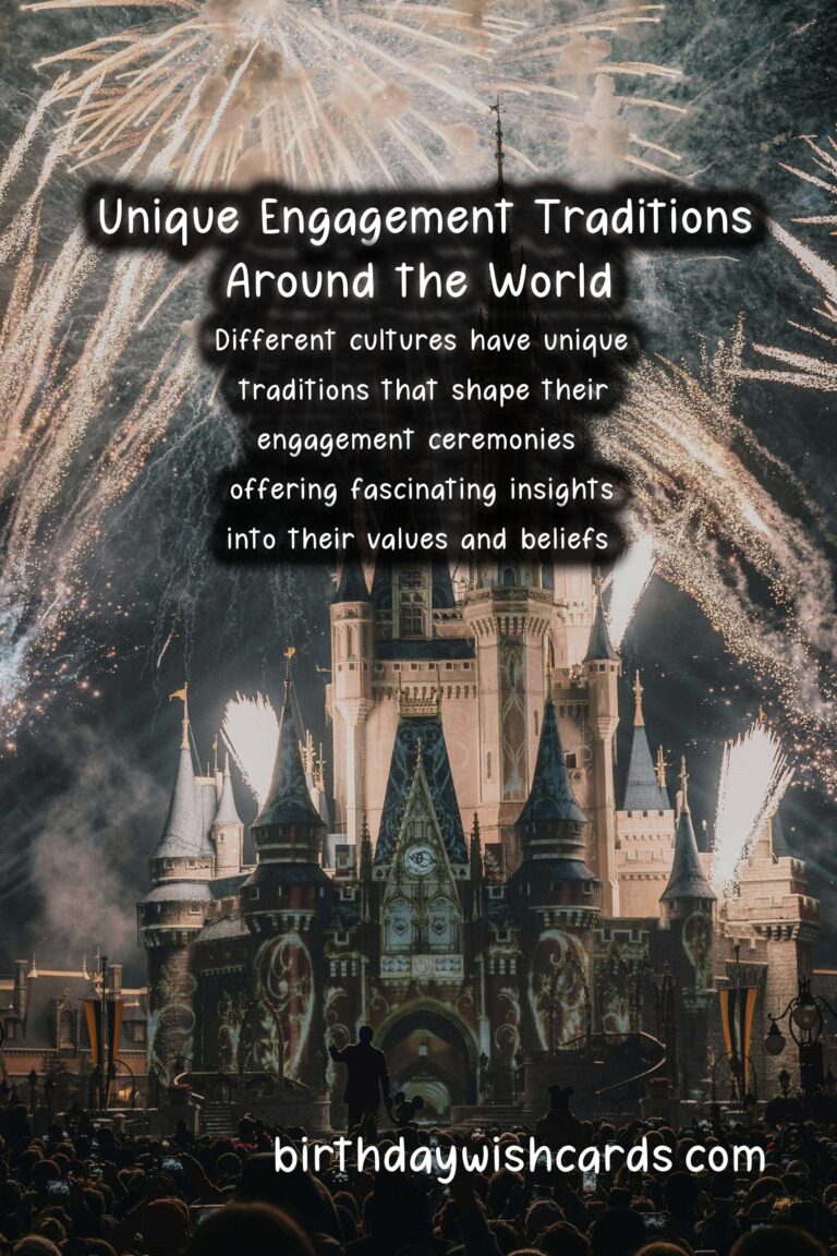 Unique Traditions of Engagement in Different Countries