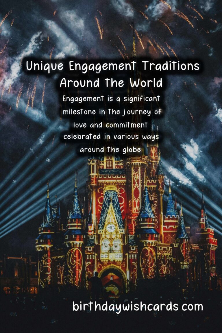 Unique Traditions of Engagement in Different Countries