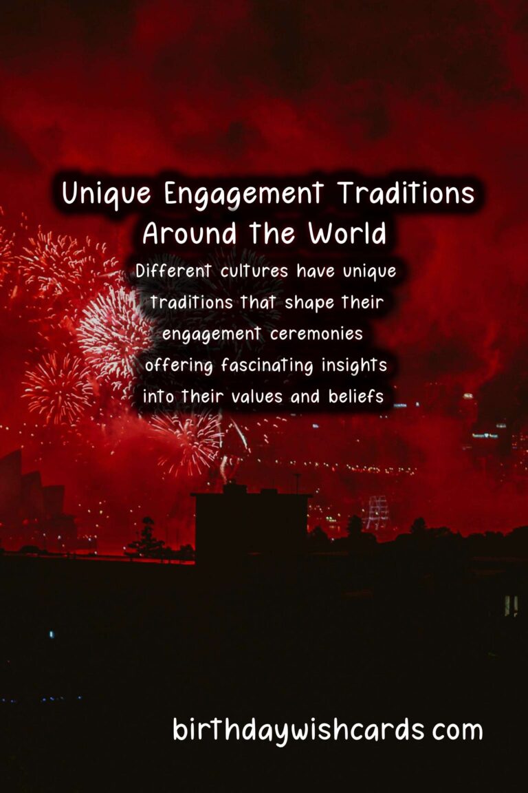 Unique Traditions of Engagement in Different Countries
