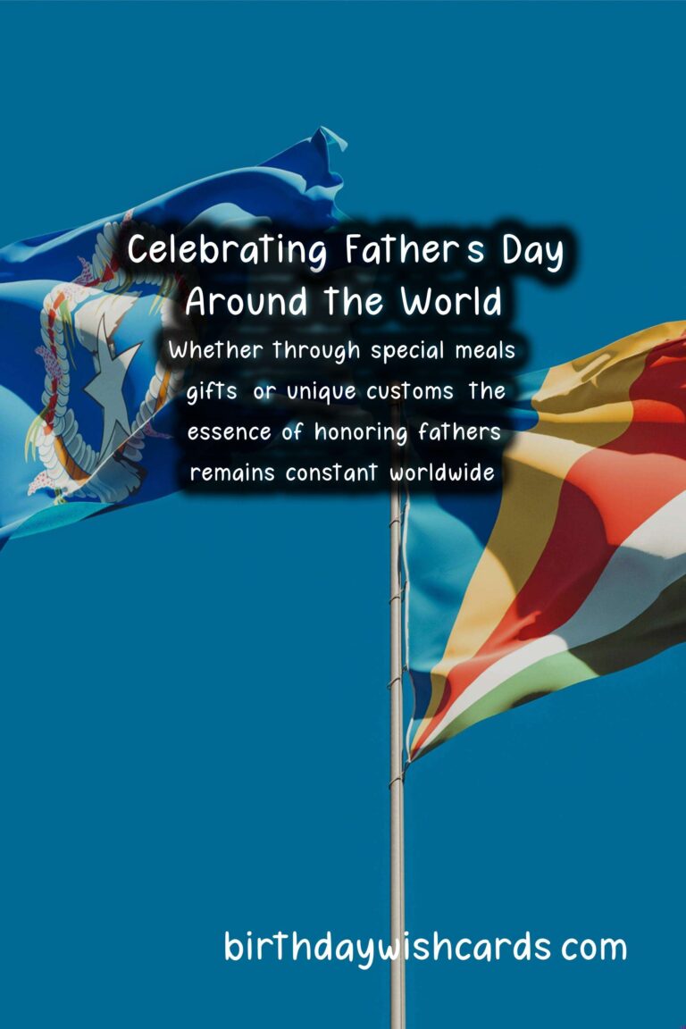 Unique Traditions of Father’s Day in Different Countries