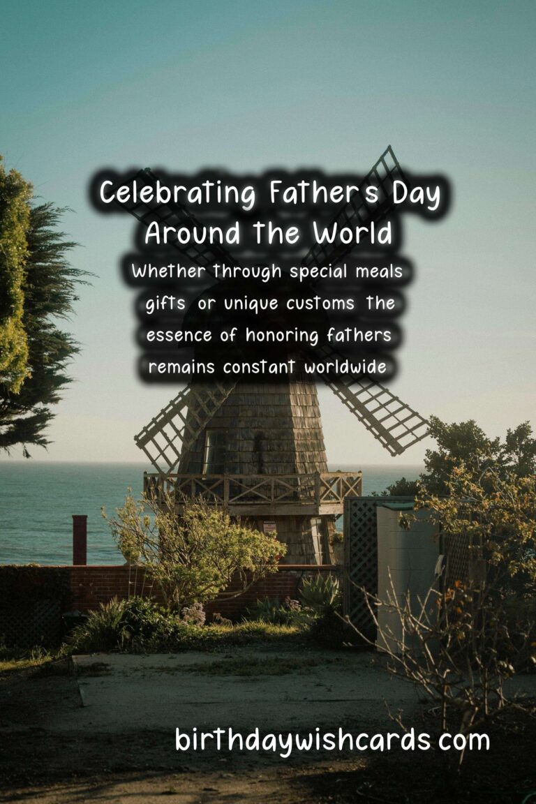 Unique Traditions of Father's Day in Different Countries