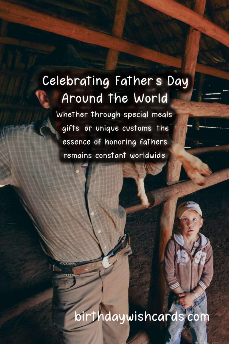 Unique Traditions of Father's Day in Different Countries