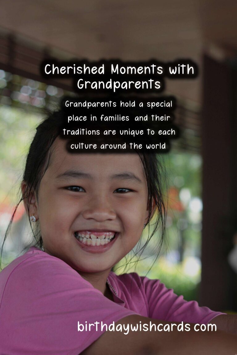 Unique Traditions of Grandparents Around the World