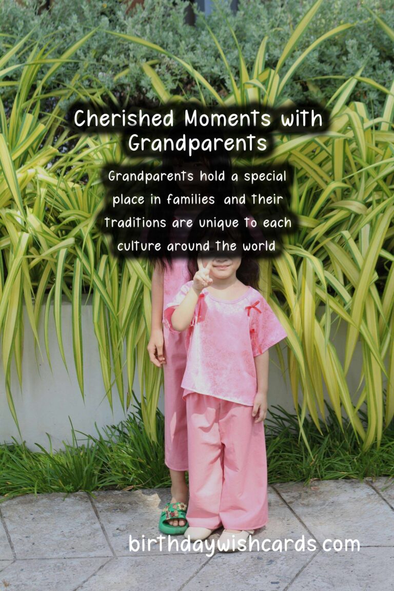 Unique Traditions of Grandparents Around the World