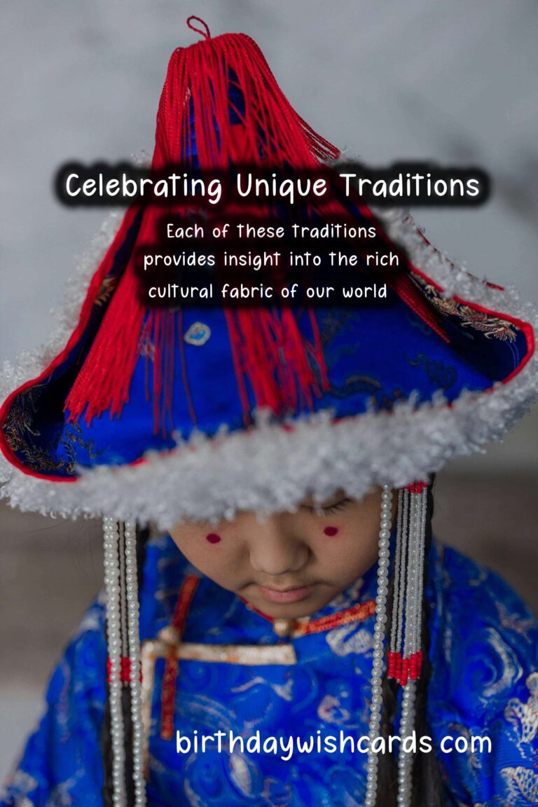 Unique Traditions of Kids in Different Countries