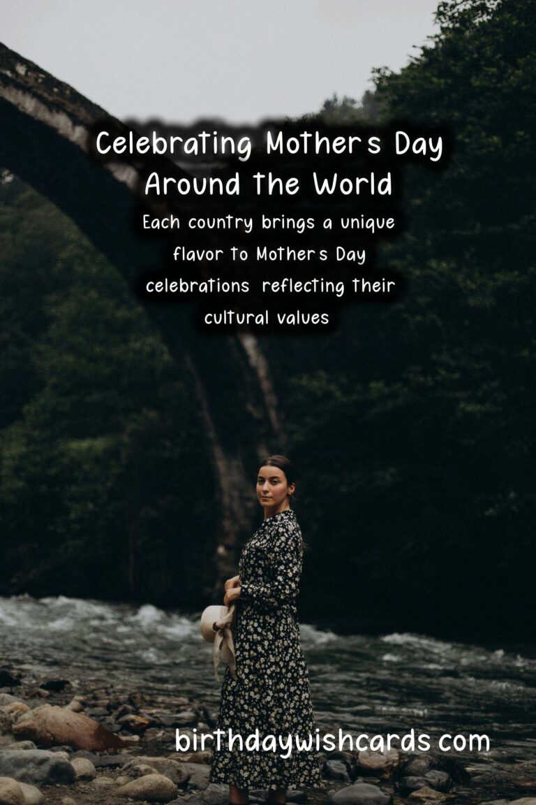 Unique Traditions of Mother’s Day in Different Countries