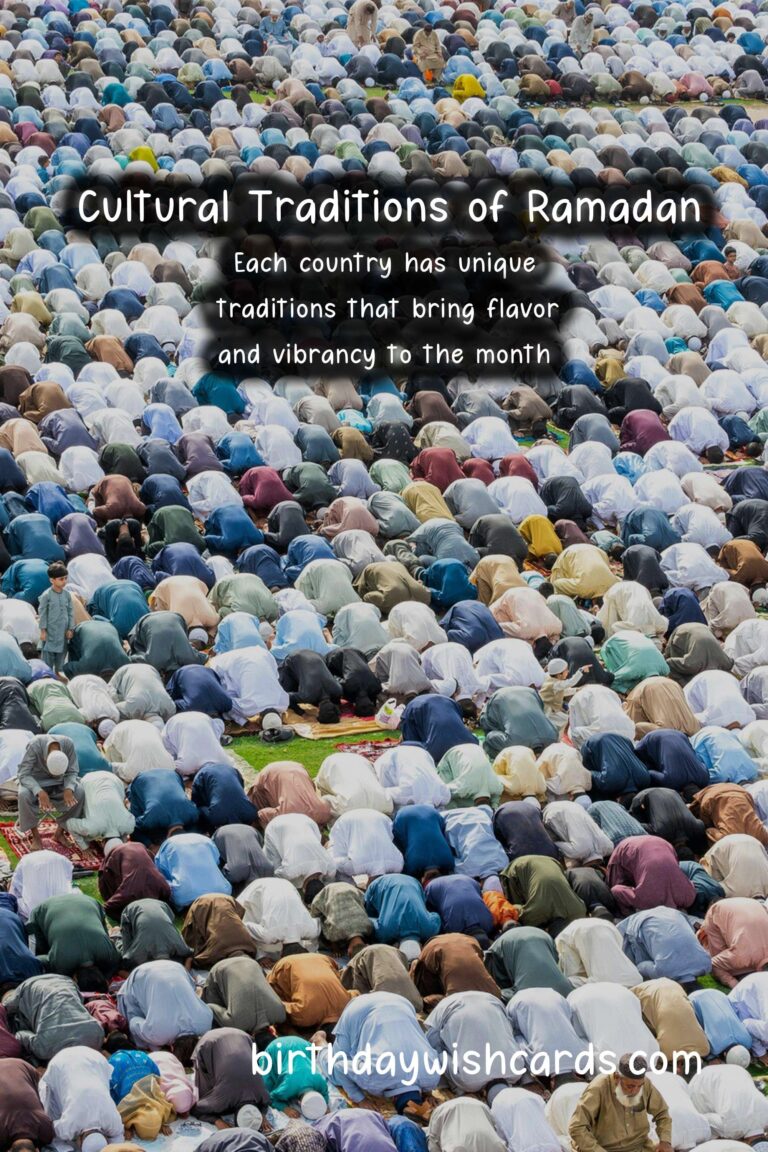 Unique Traditions of Ramadan in Different Countries