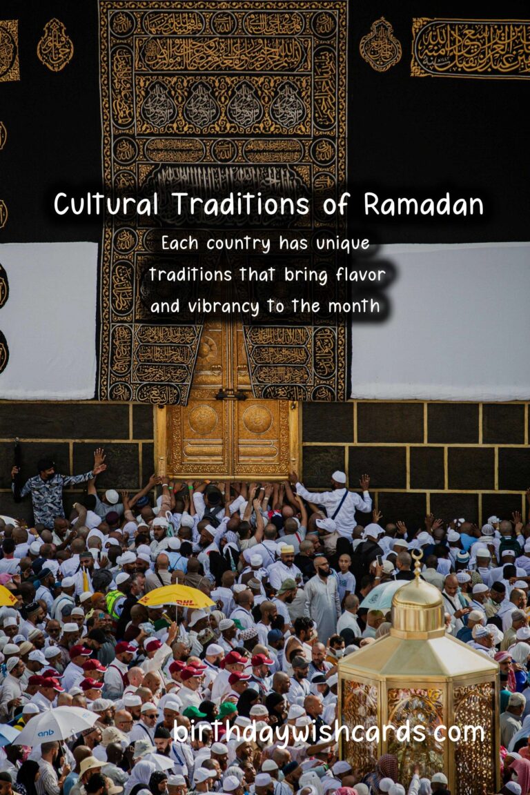 Unique Traditions of Ramadan in Different Countries