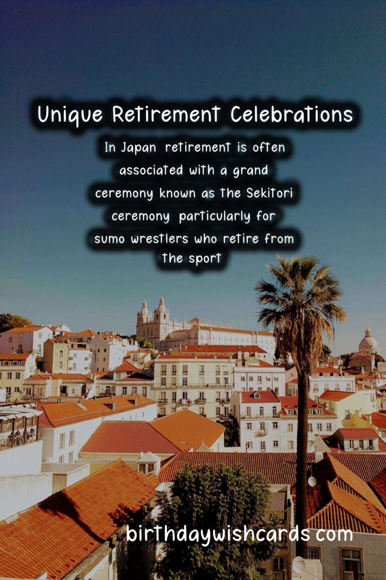 Unique Traditions of Retirement in Different Countries
