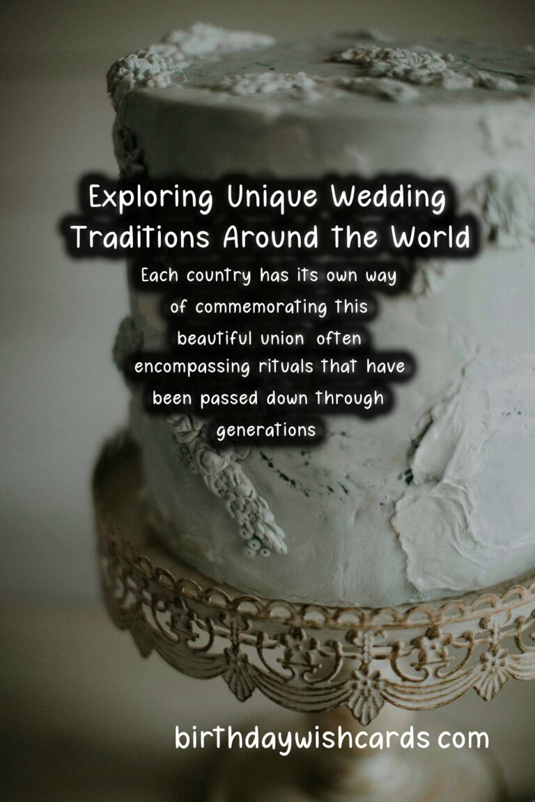 Unique Traditions of Wedding in Different Countries