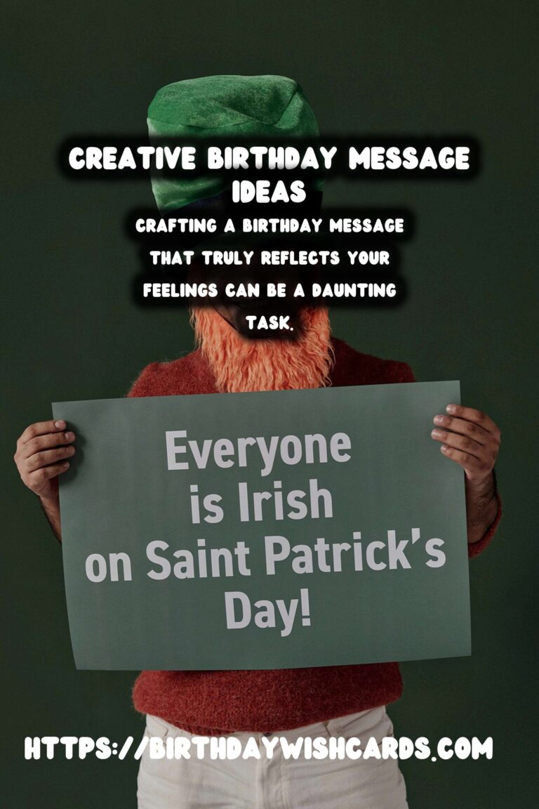 Unique Ways to Create Birthday Messages