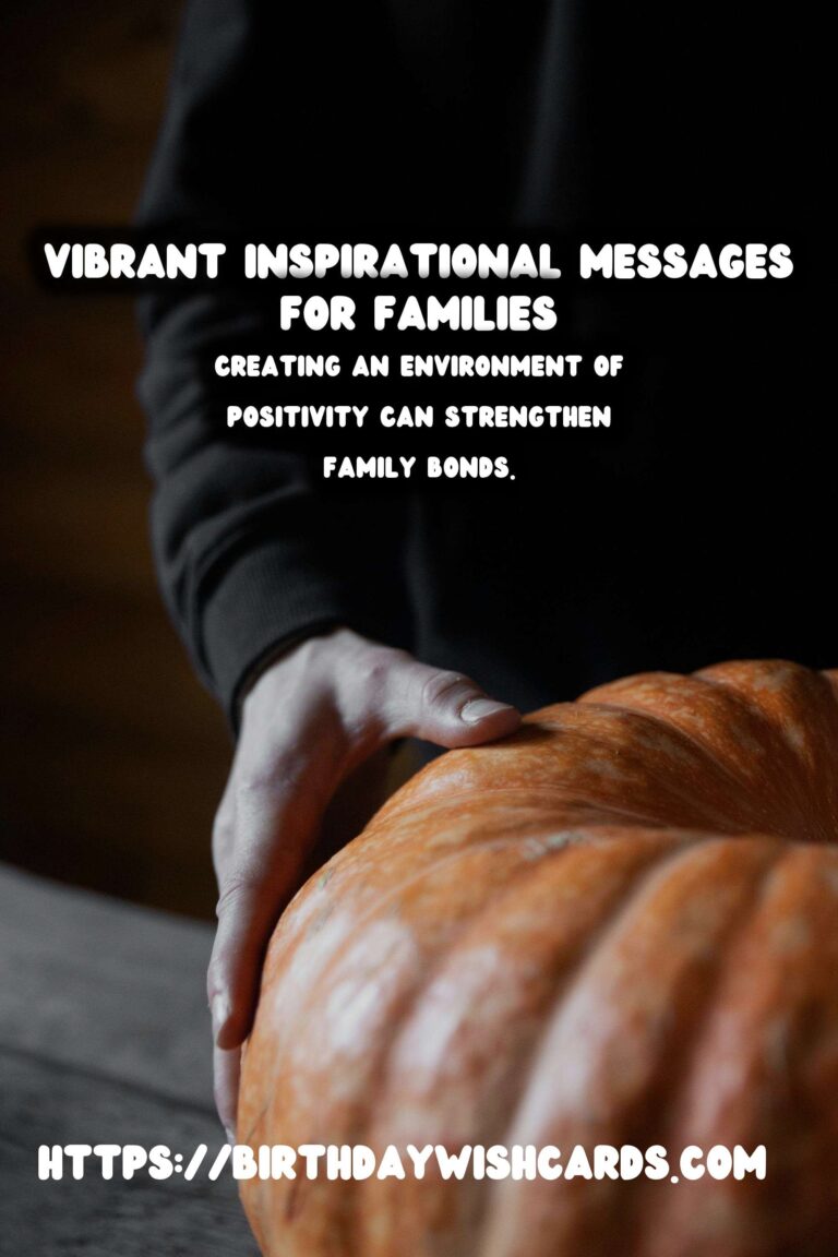 Vibrant Inspirational Messages For the Whole Family