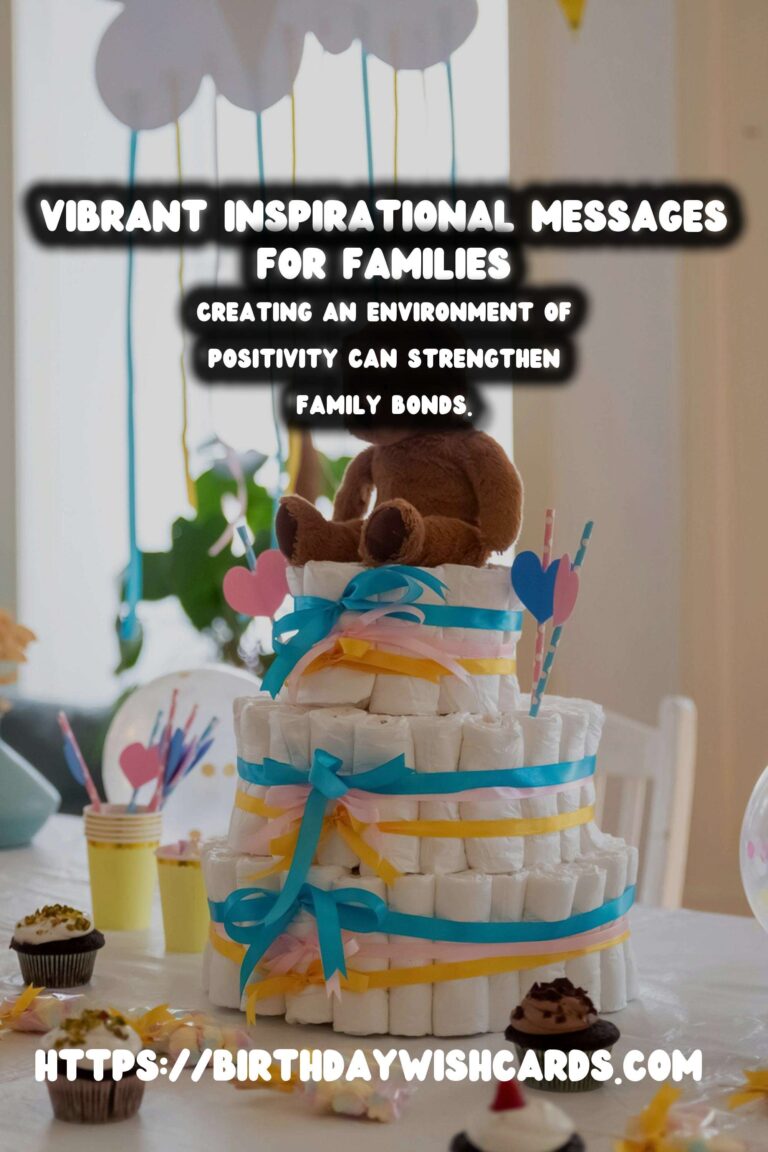 Vibrant Inspirational Messages For the Whole Family