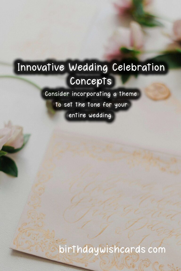 Wedding Celebration Ideas You Need to Try