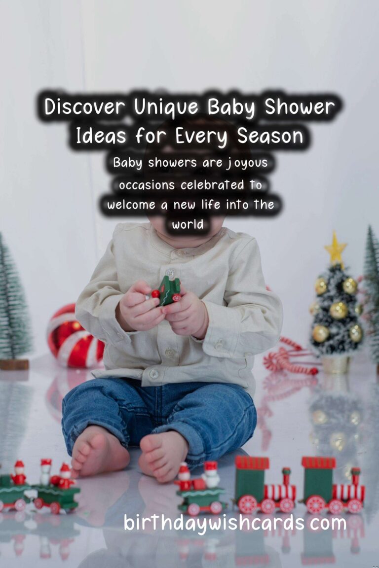 What Makes Baby Showers Unique in Each Season