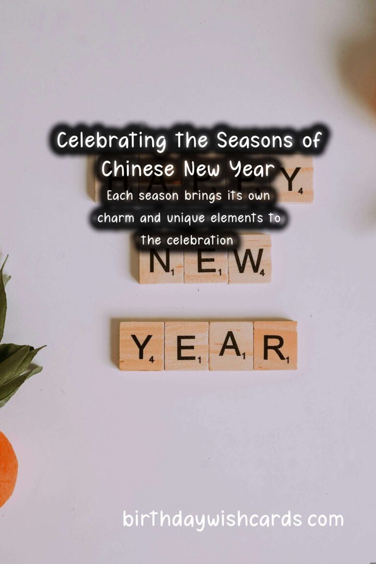 What Makes Chinese New Year Unique in Each Season