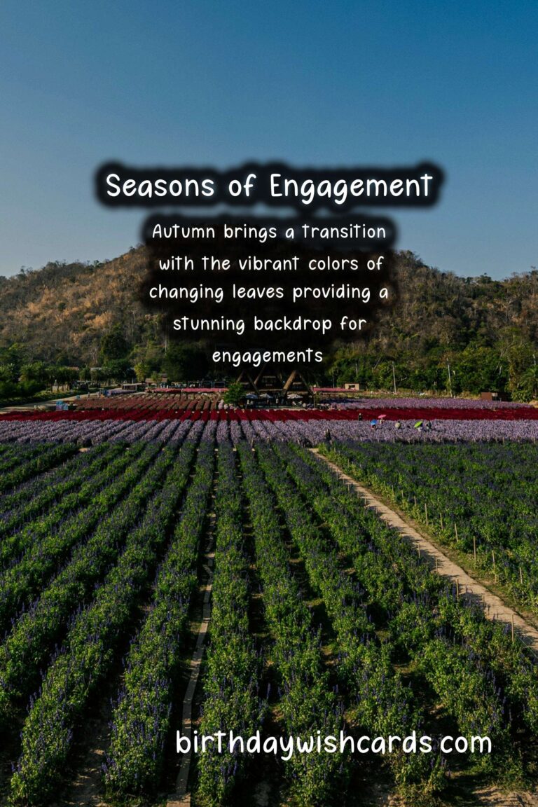 What Makes Engagement Unique in Each Season