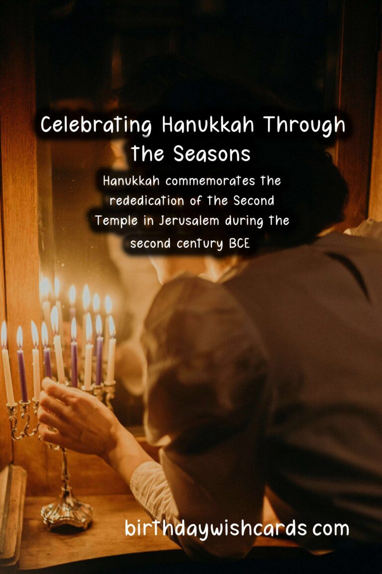 What Makes Hanukkah Unique in Each Season