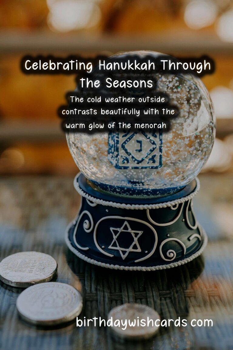 What Makes Hanukkah Unique in Each Season