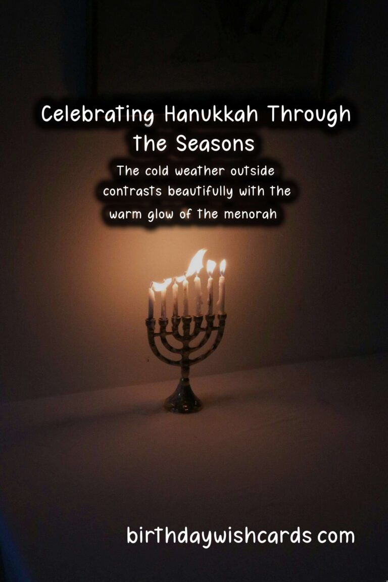 What Makes Hanukkah Unique in Each Season