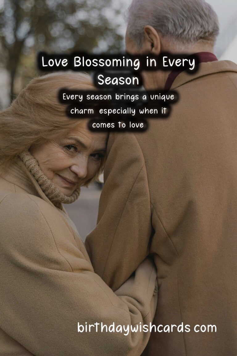 What Makes Lovers Unique in Each Season