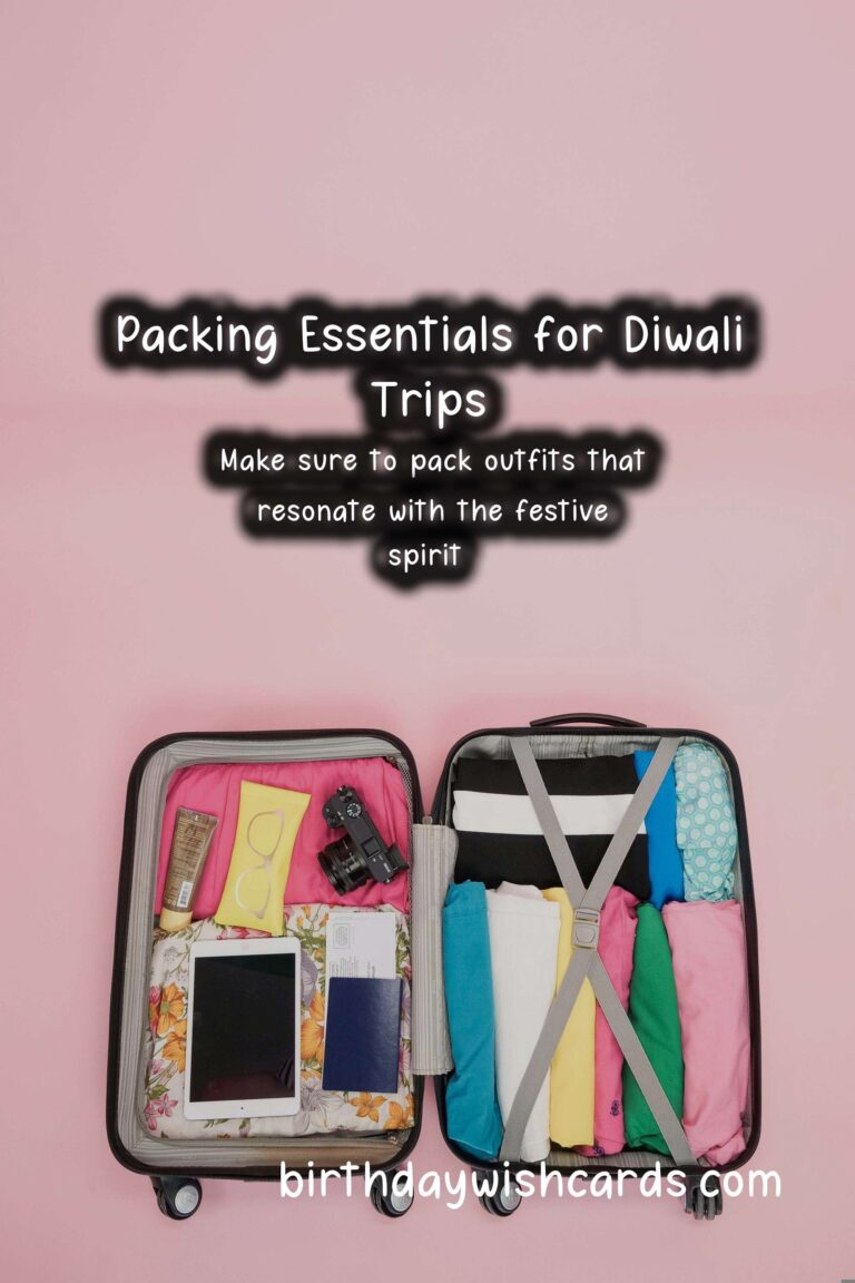 What to Pack for Diwali Trips: A Complete Guide