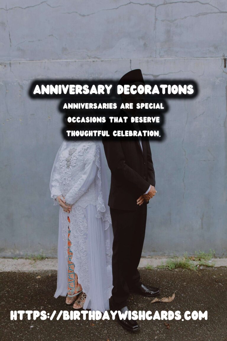 Why Anniversary Decoration Ideas For Last-Minute Planning are Essential