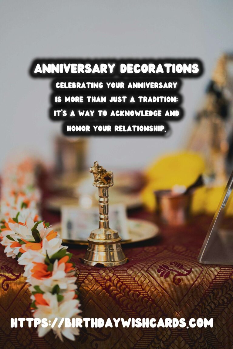 Why Anniversary Decoration Ideas For Last-Minute Planning are Essential