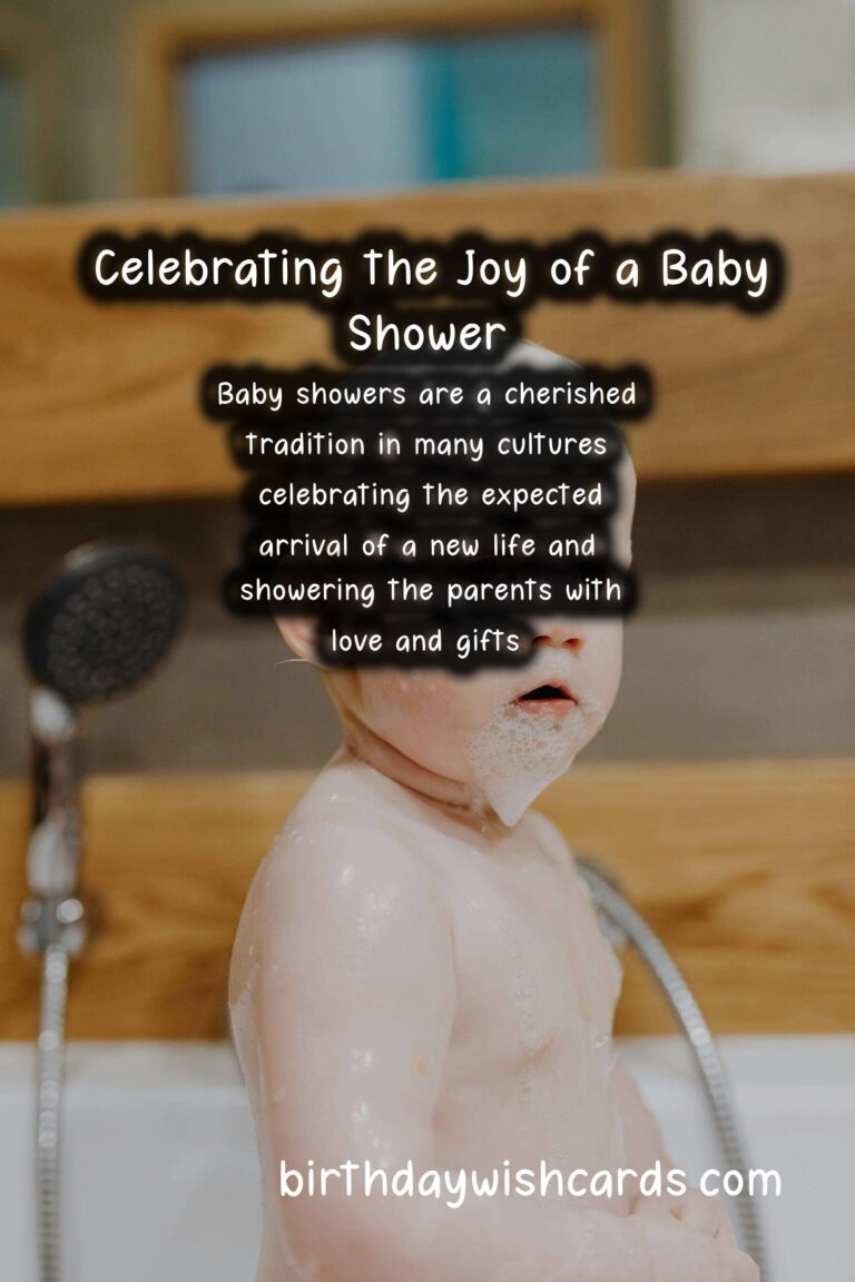 Why Baby Shower is Special: Traditions and Customs