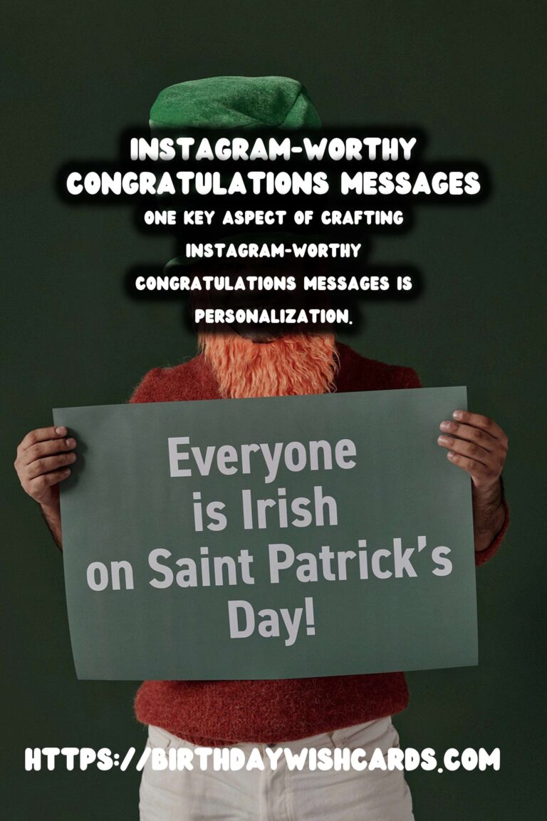 Why Congratulations Messages That Are Instagram-Worthy Matter