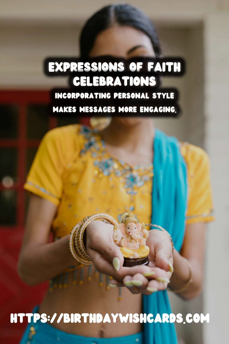 Why Faith Celebration Messages That Reflect Your Style Matter