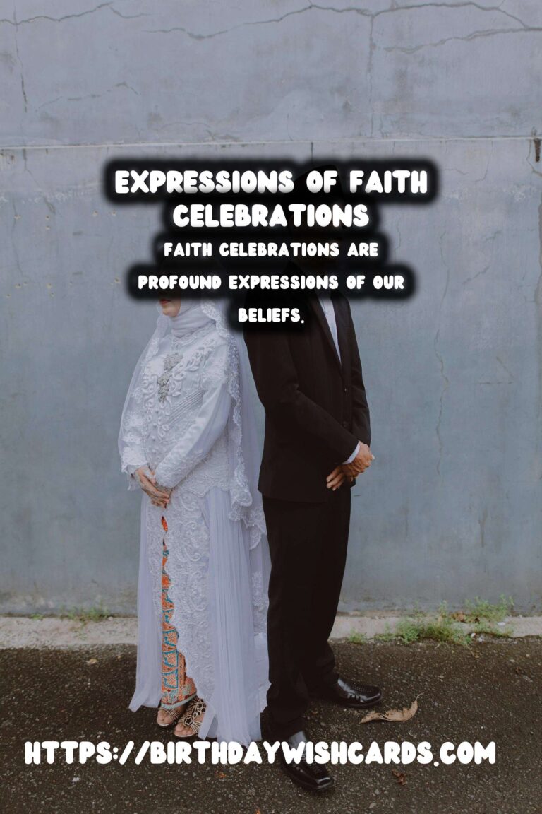 Why Faith Celebration Messages That Reflect Your Style Matter