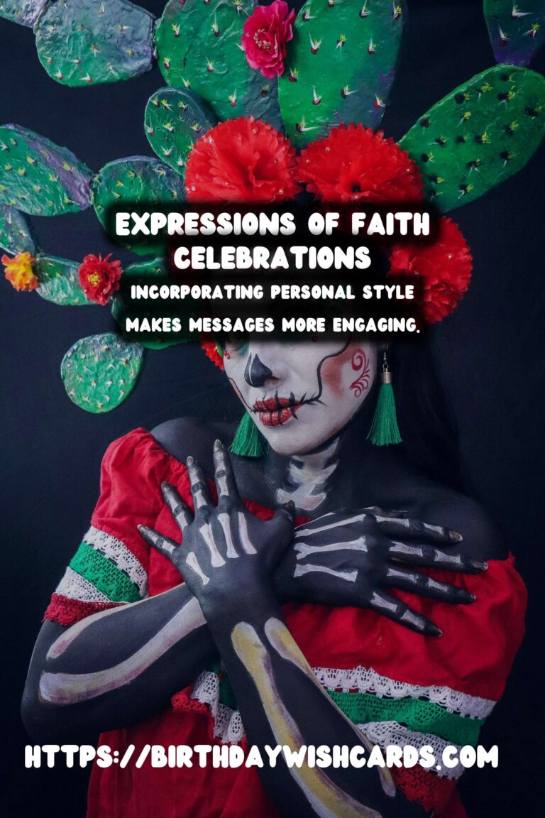 Why Faith Celebration Messages That Reflect Your Style Matter