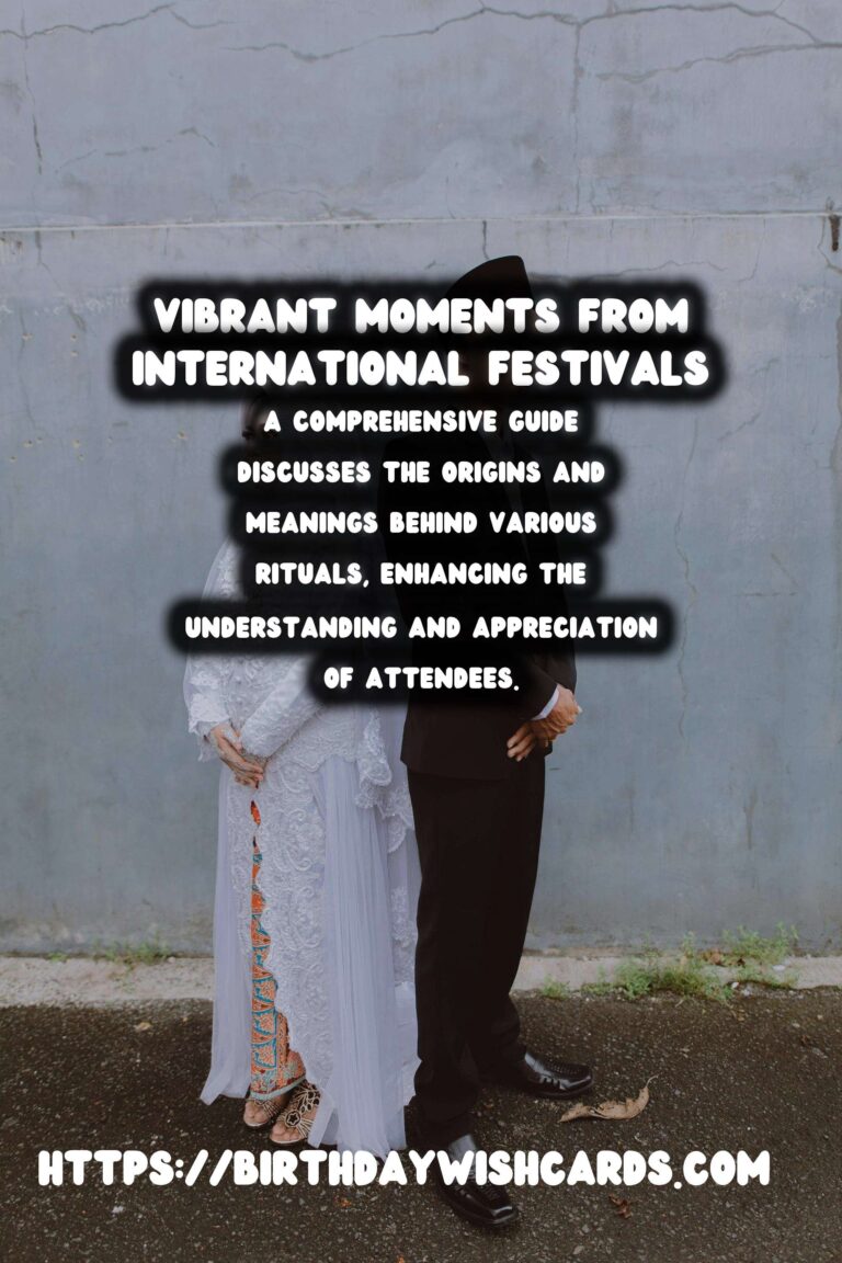 Why International Festival Guides That Capture the Moment